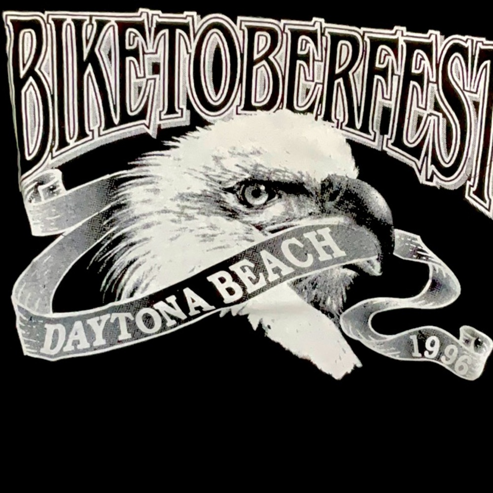 Biketoberfest Daytona Beach Graphic Tee 1996,